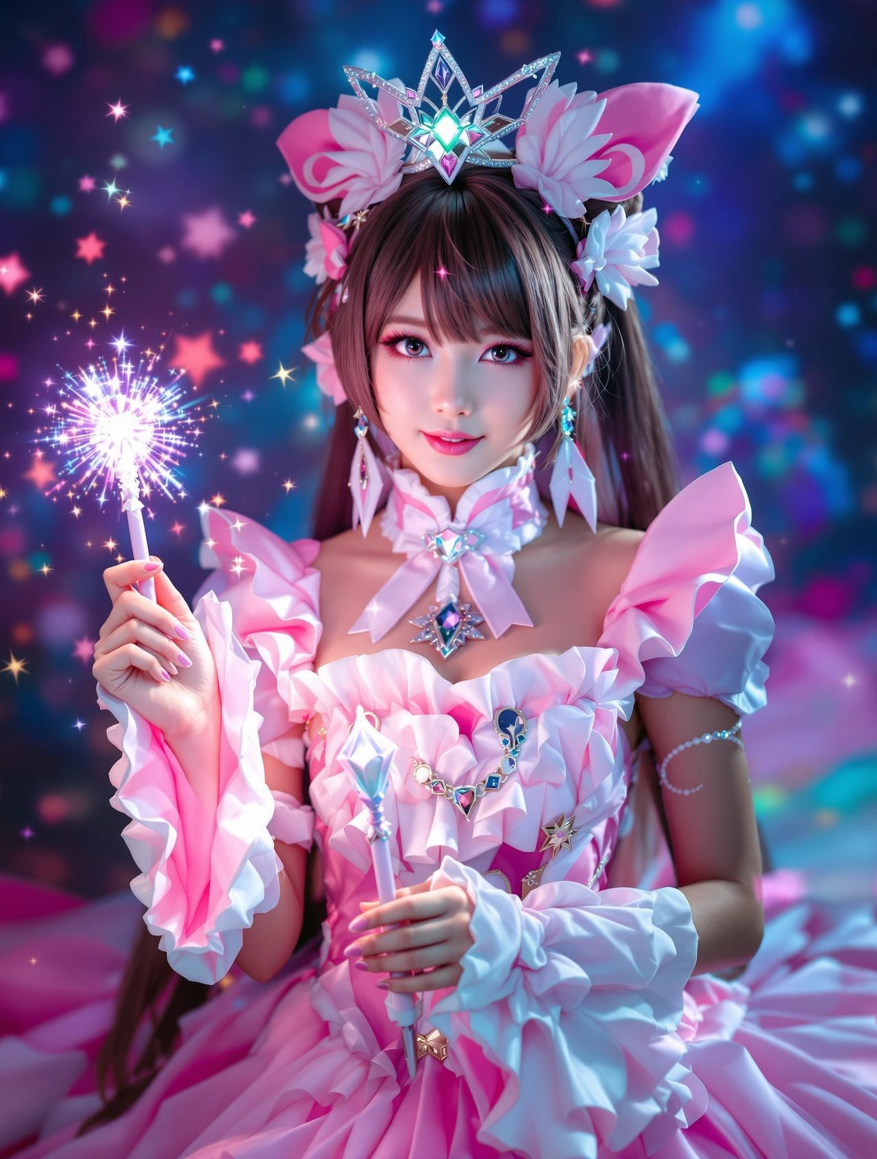魔法少女 — 梦幻双马尾写真