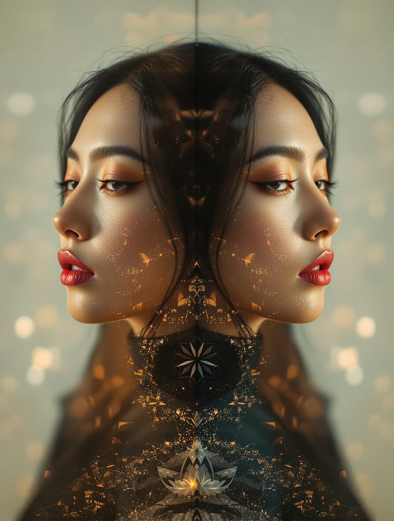 镜中人 — 艺术镜面写真