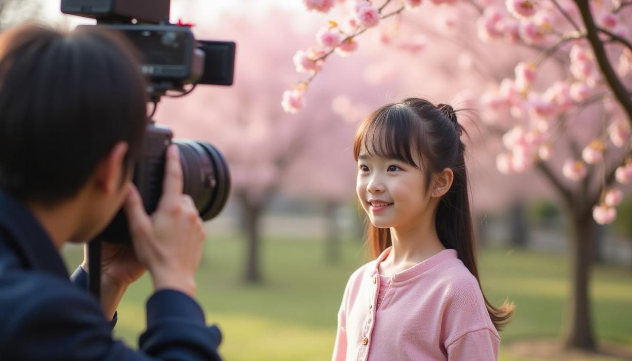 春日少女日记 — 唯美写真拍摄花絮